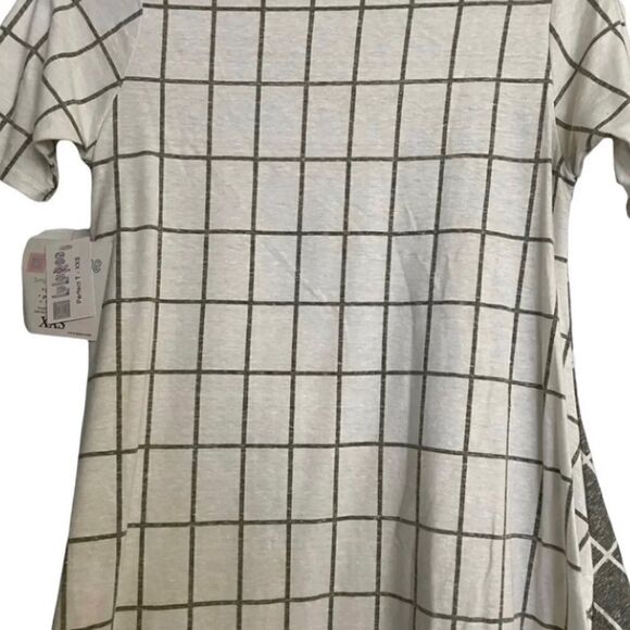 LuLaRoe XXS Perfect Tee (Gray) • Swing Trapeze Tee • Flattering Half Sleeves NWT - Picture 9 of 15